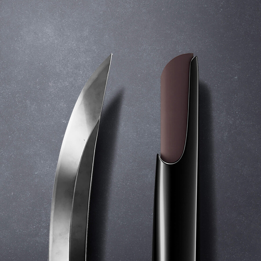 espada de frente naginata