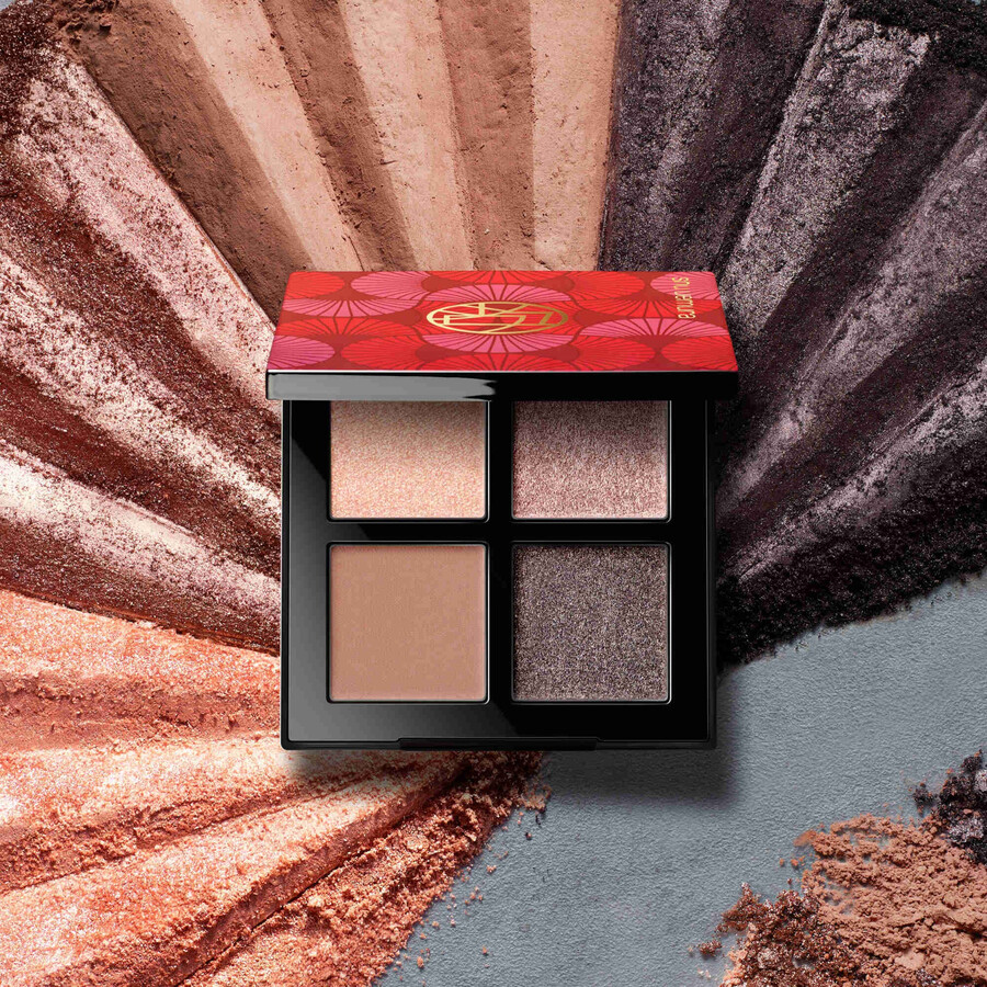 paleta de sombras de ojos esculpidas