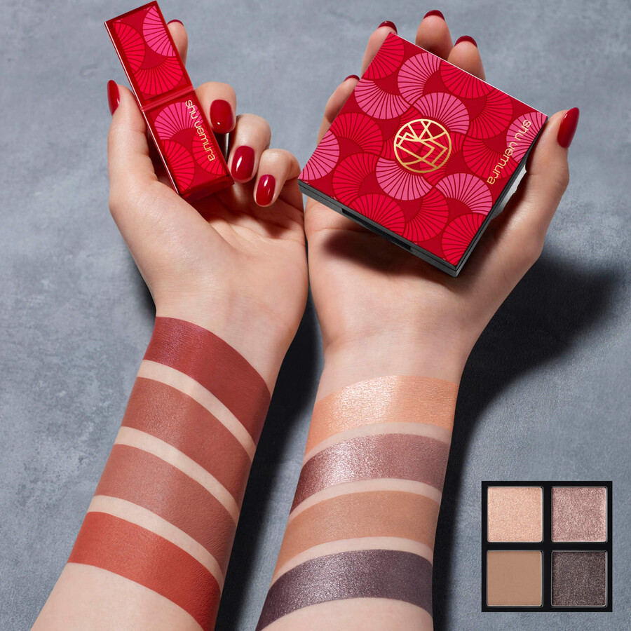 paleta de sombras de ojos esculpidas
