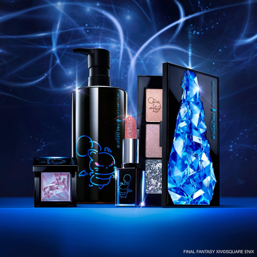 rizador de pestañas w shu uemura x final fantasy xiv con dije